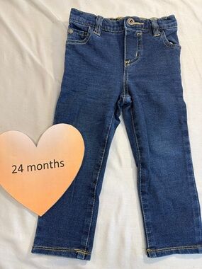 The Children's Place -  pull on denim jeans. Size 24 months